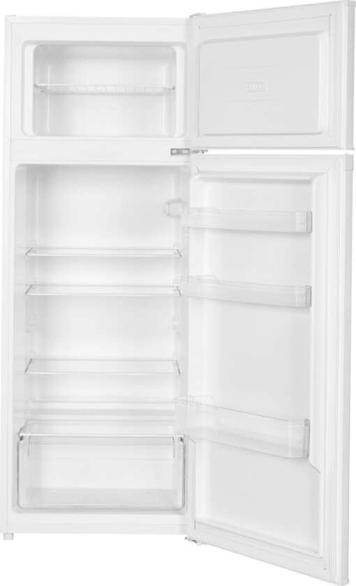 Cbf206we - Kjøleskap/Fryser - Toppfryser - Bredde: 54.5 Cm - Dybde: 55.5 Cm - Høyde: 143 Cm - 206 Liter - Klasse D - Hvit