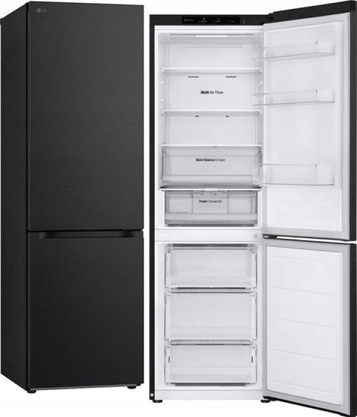 Kjøleskap Lg Gbv3100eep Kjøleskap Med Fryser, Sort
