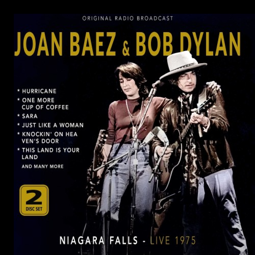 Bob Dylan, Joan Baez Niagara Falls Live 1975 CD