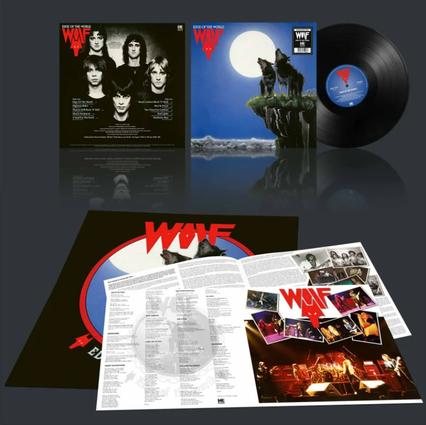 Wolf (UK) Edge Of The World LP/Vinyl