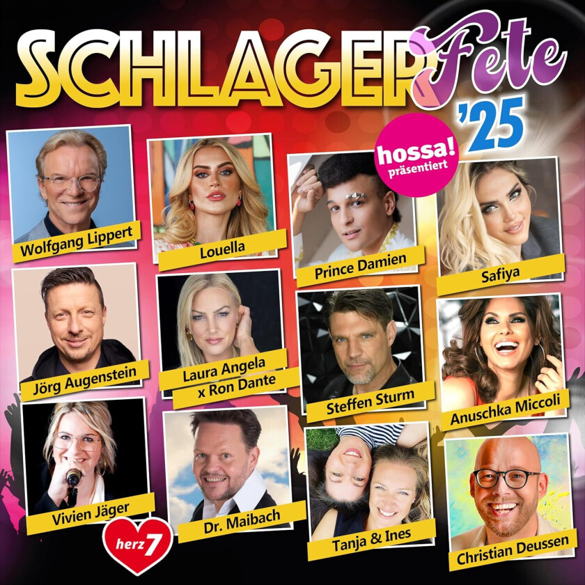 Diverse Artister Schlagerfete '25 CD