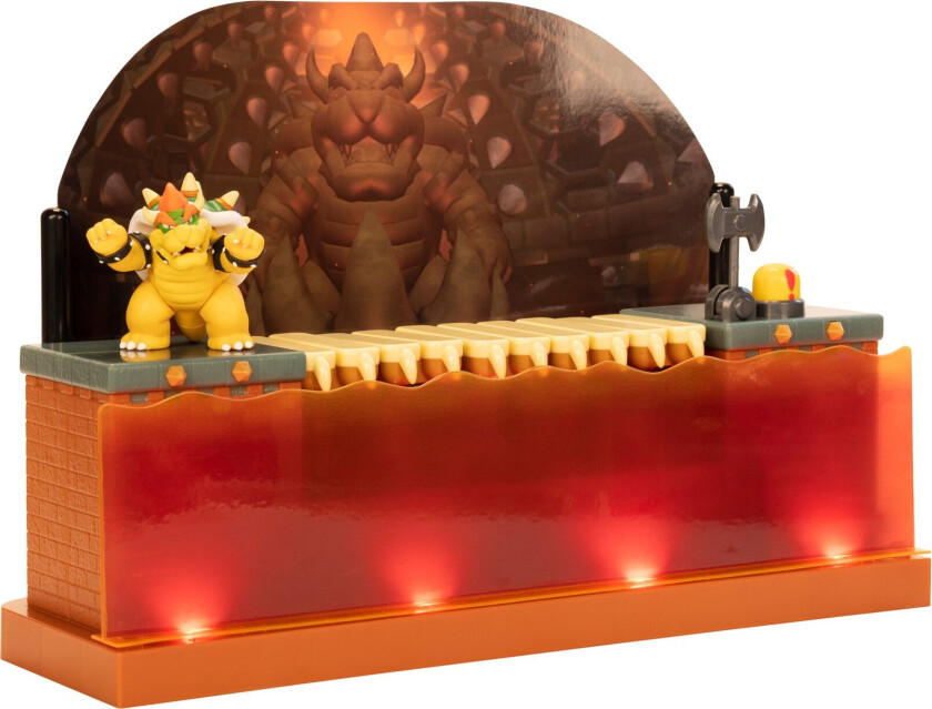 Nintendo  Deluxe Lekesett 6,5cm - Bowser Battle