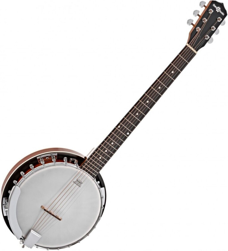 Gear4Music 6-Strengers Gitar Banjo fra Gear4music