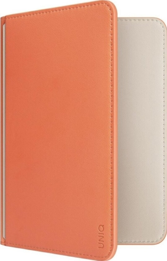 Bilde av Belmont Passport Case Rfid Blocking Terracotta Ivory