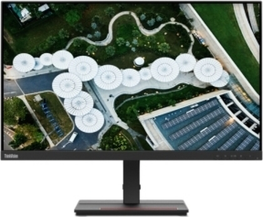 Thinkvision S24e-20, 60,5 Cm (23.8"), 1920 X 1080 Pixlar, Full Hd, Led, 6 Ms, Svart
