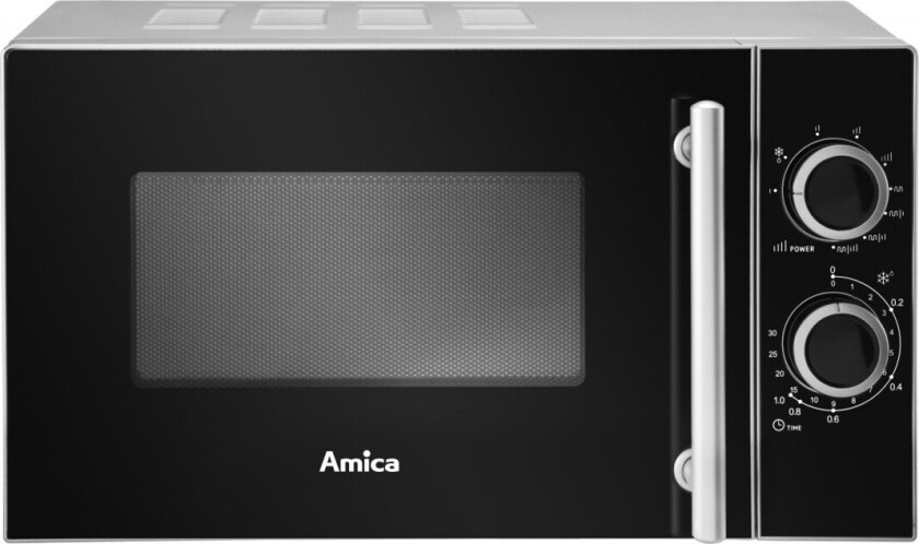 AMGF20M1GS Mikrobølgeovn - Grill, 900W, 20L - Sølv/Sort