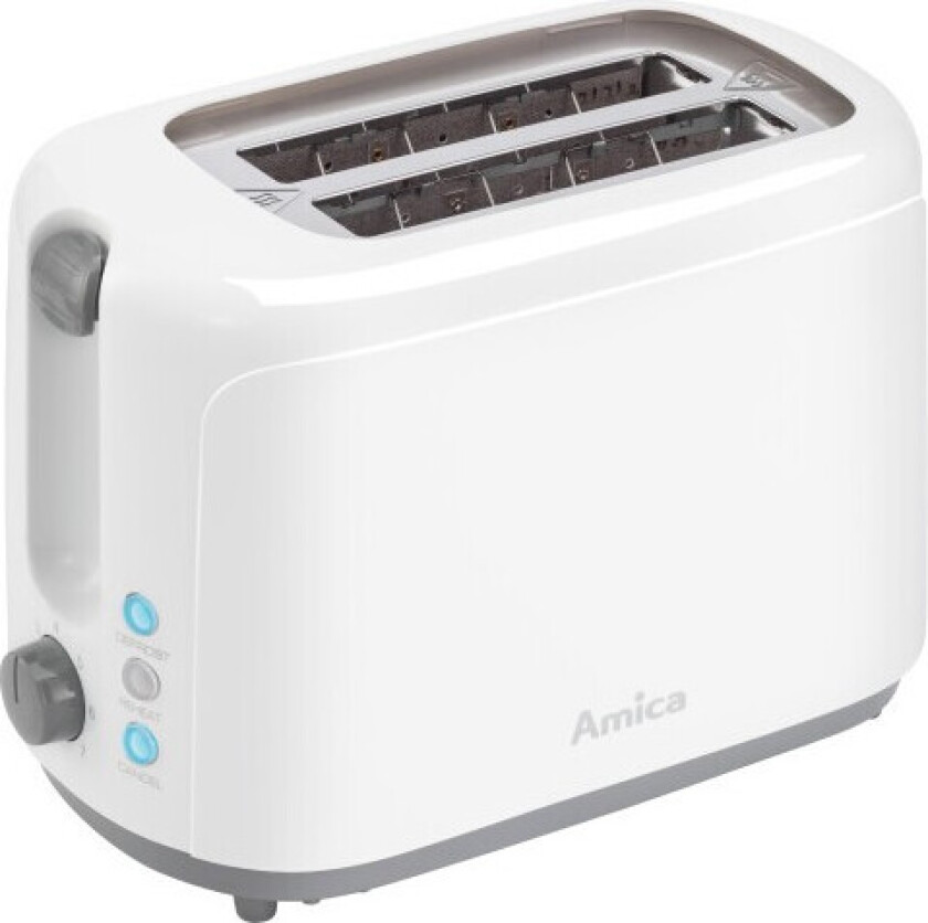 TD1014 Brødrister - 750W, 2 skiver - Hvit