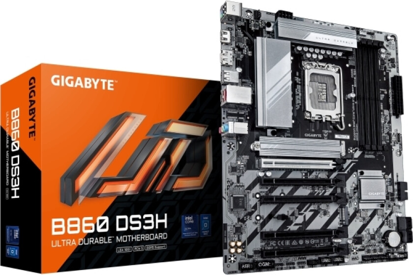 Gigabyte - Hovedkort - Innbygd Grafikk (Cpu Kreves) - Hd-Lyd (8-Kanalers)