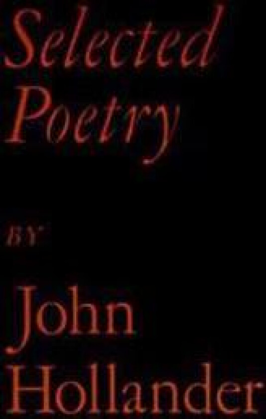 Selected Poetry