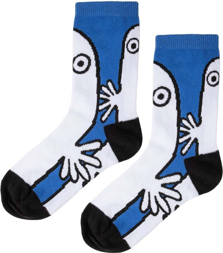 Moomin by Martinex Twinkle Sokker, Blå, 23-26 - Sokker - Bomull,Elastan,Polyamid