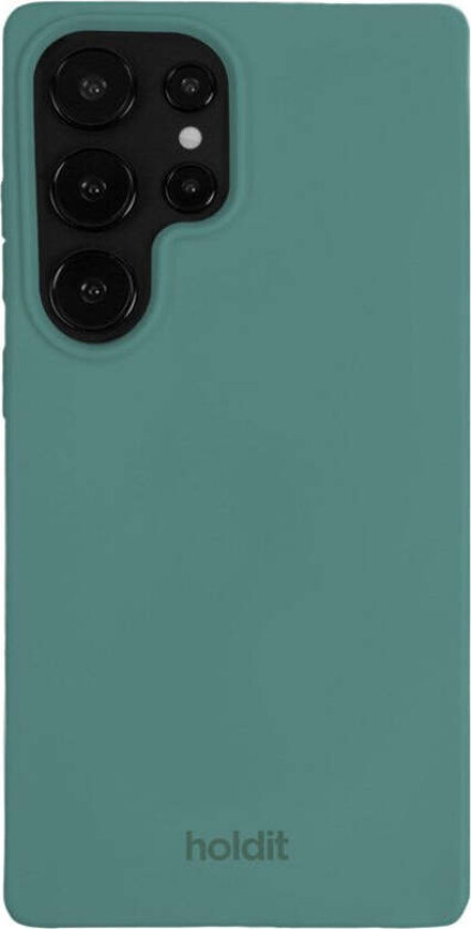 Samsung Galaxy S25 Ultra Soft Touch Silikon Deksel - Moss Green