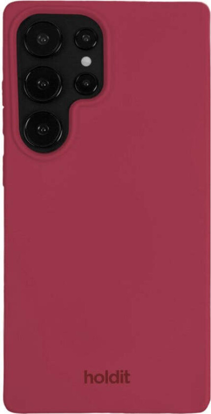 Samsung Galaxy S25 Ultra Soft Touch Silikon Deksel - Red Velvet