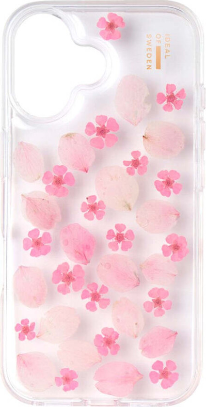 iDeal Of Sweden iPhone 16 Clear Case - Cherry Blossom