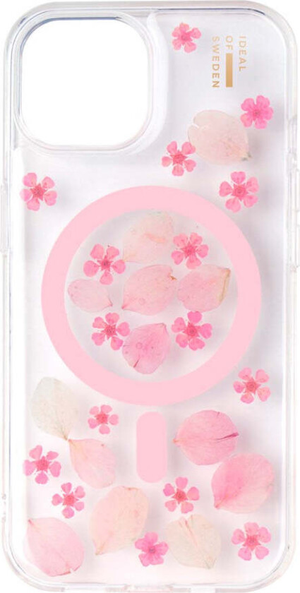iDeal Of Sweden iPhone 15 / 14 / 13 Clear Case - MagSafe Kompatibel - Cherry Blossom