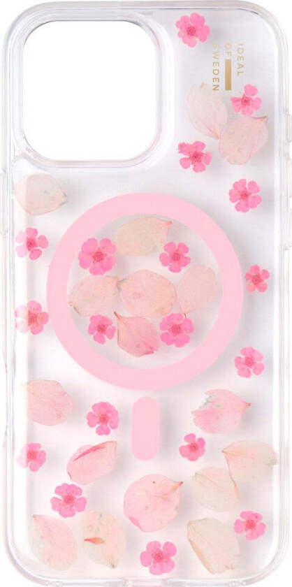 iDeal Of Sweden iPhone 16 Pro Clear Case - MagSafe Kompatibel - Cherry Blossom