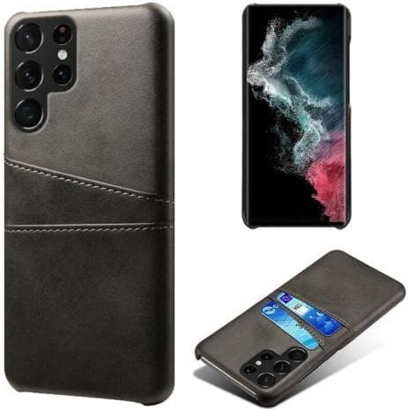 Samsung Galaxy S23 Ultra-deksel med 2 spor