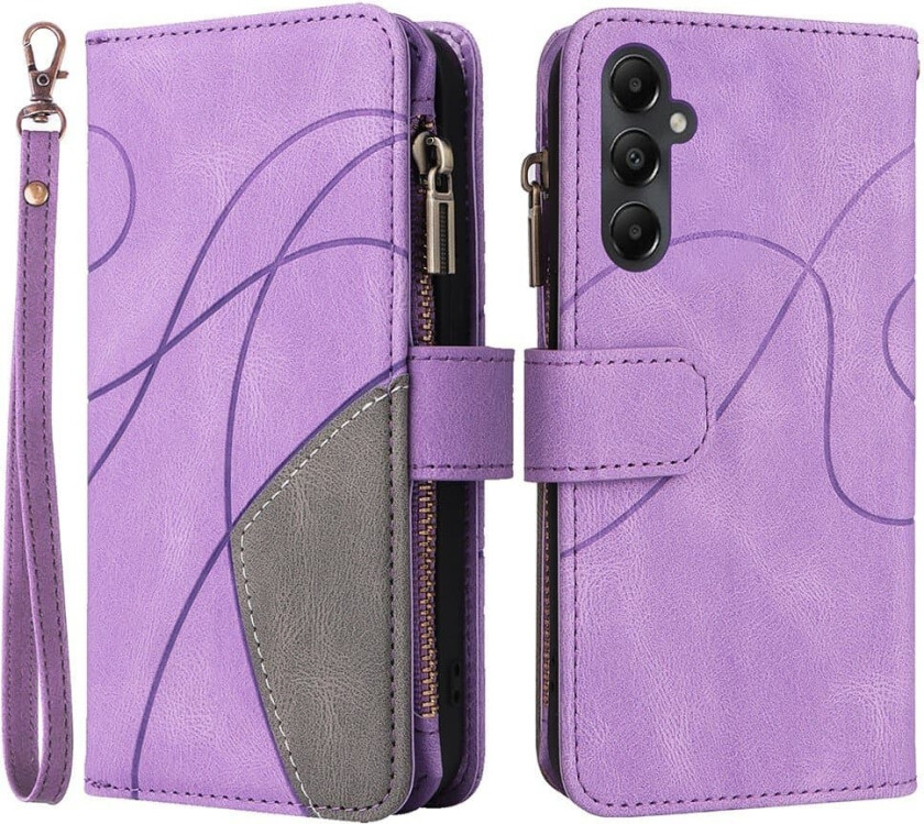 KS Lommebok-deksel til Samsung Galaxy A05s - Lilla