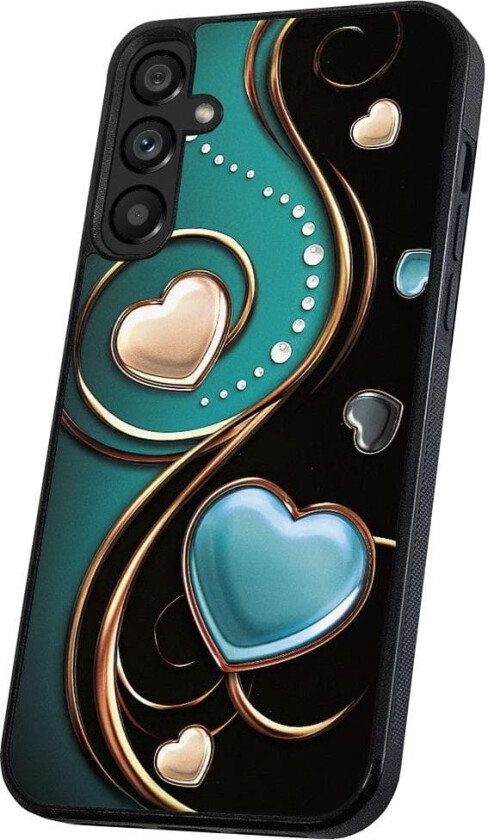 Samsung Galaxy A16 - Deksel/Mobildeksel Hjerter