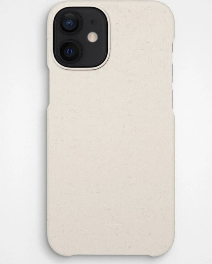 iPhone 12 Mini Deksel Plantebasert Vanilla White