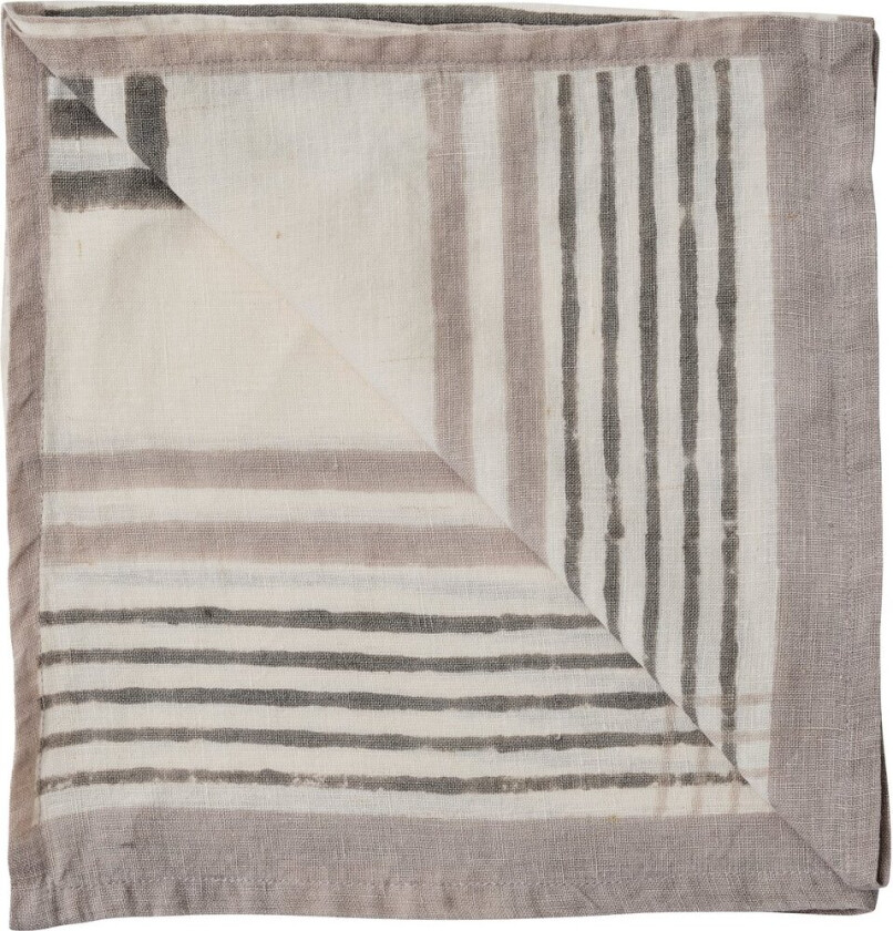 Ella serviett 50x50 cm Grey checkered