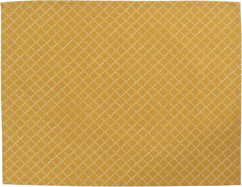 Prickruta bordbrikke 34x45 cm 2-pk Oker