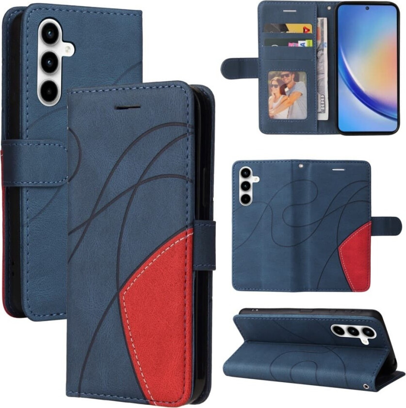 KT Lommebok-deksel til Samsung Galaxy A35 - Blå