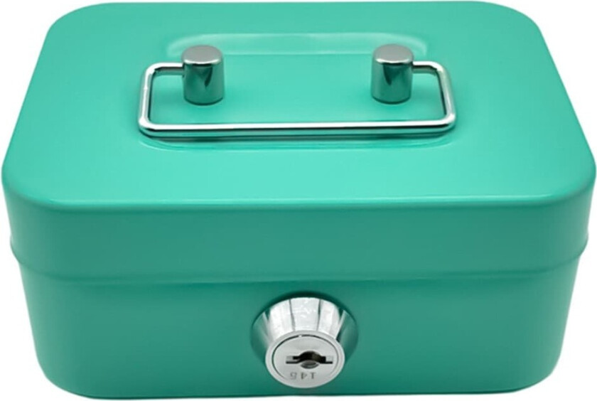 Bilde av Safe Box med nøkkel - grønn