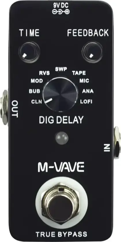 M-vave Dig Delay effektpedal for gitar