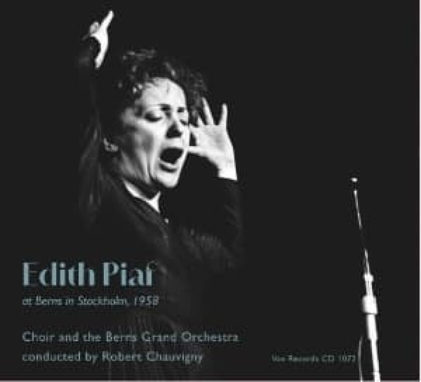 Edith Piaf - Live At Berns In Stockholm, 1958 (CD)