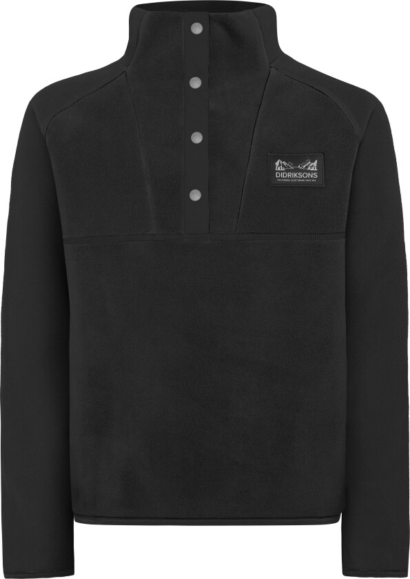 Kids' Yokto Half Button 2 Black