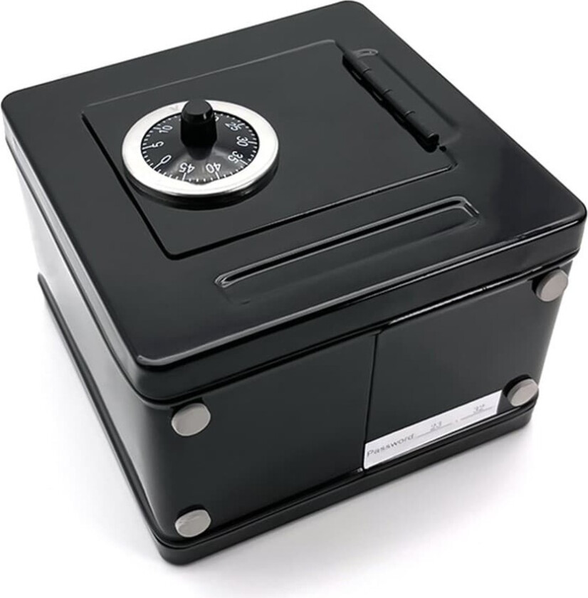Bilde av Safe Box Med Kodelås Sikkerhetsboks - Svart