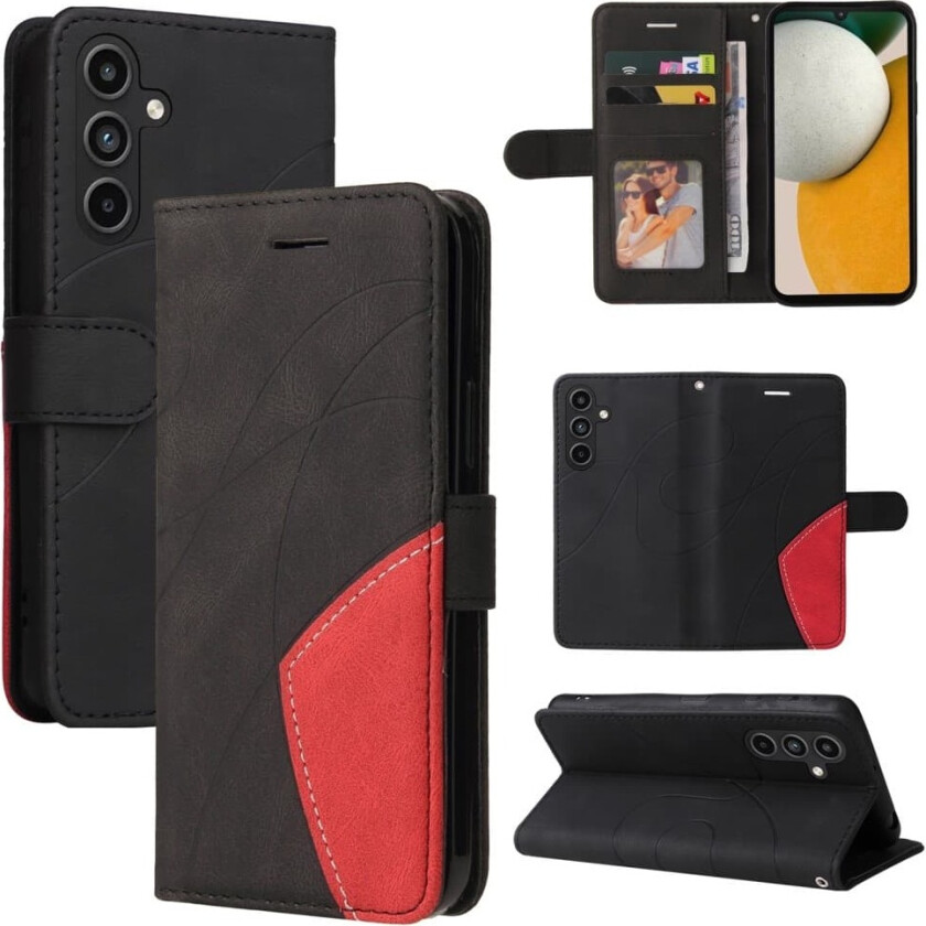 KT Lommebok-deksel til Samsung Galaxy A15 - Svart