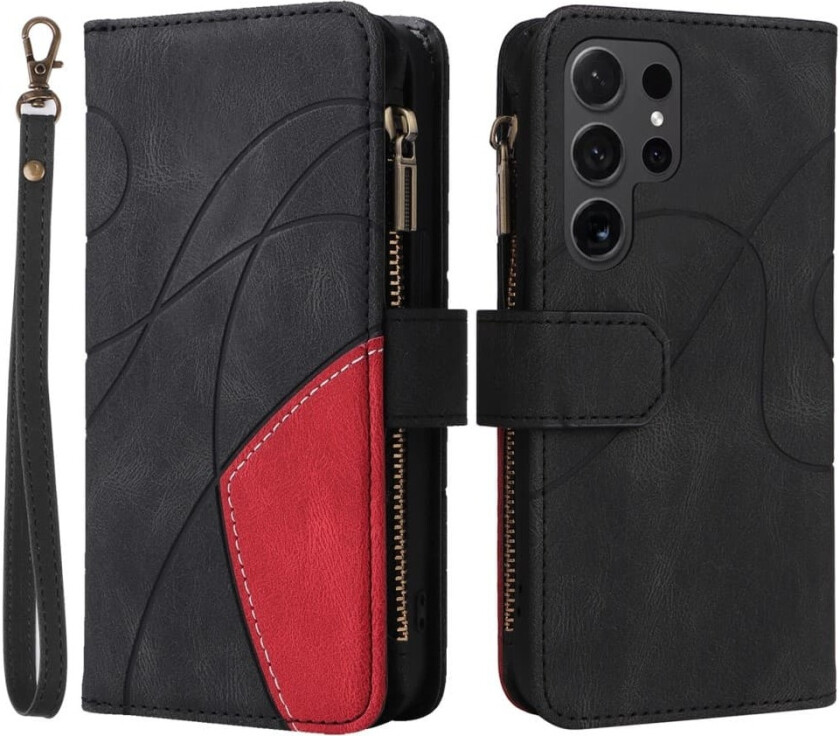 KS Lommebok-deksel til Samsung Galaxy S24 Ultra - Svart