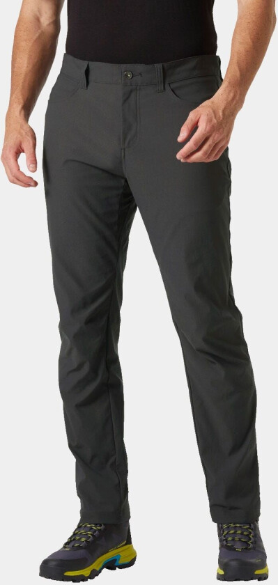 Men's Holmen 5 Pocket Pants 2.0 Grå 34/32 Grønn34/32