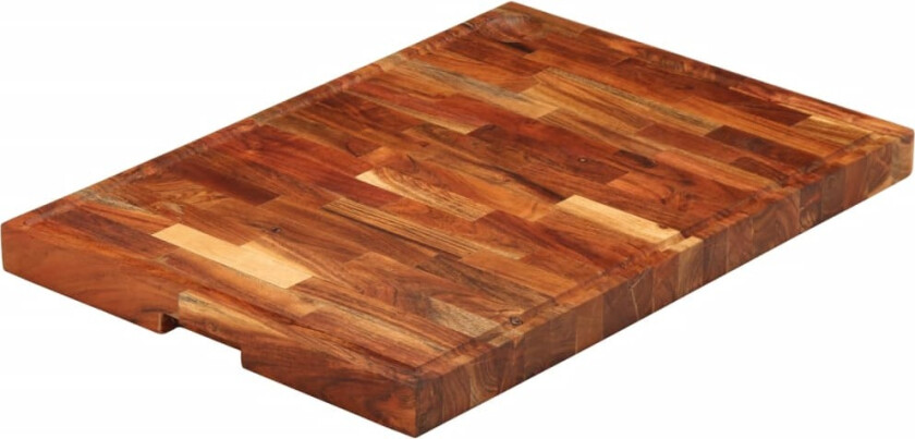Skjærebrett 60x42x4 cm heltre akasie