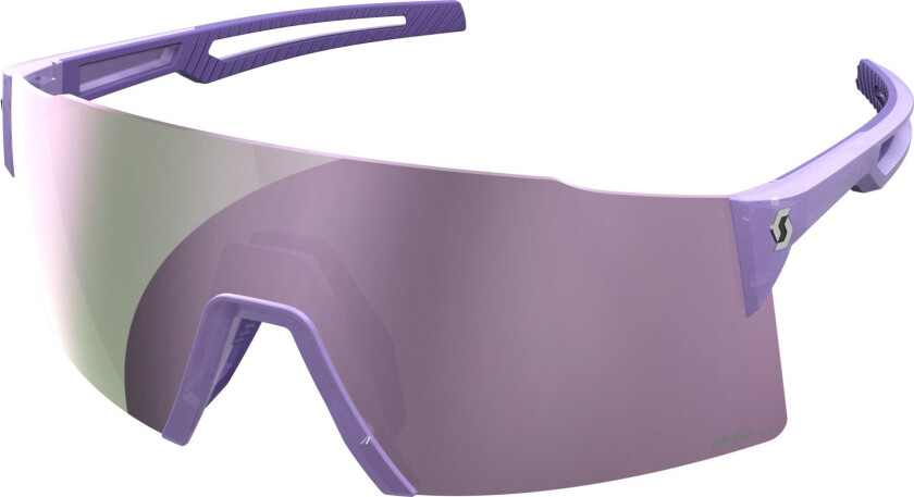 Stride Compact sykkelbriller swish purple/AMP lavender chrome S3