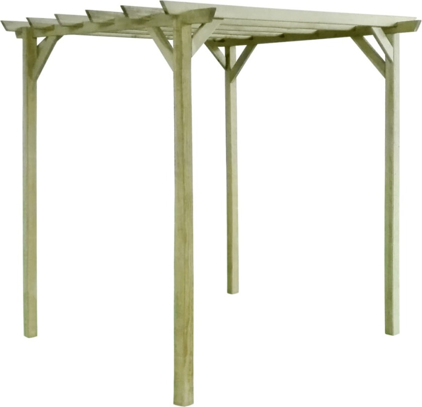 Pergola 2x2x2 m impregnert furu