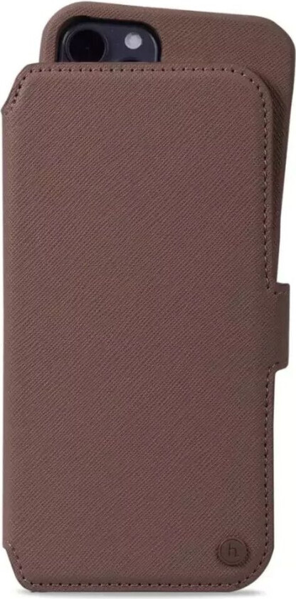 Holdit Iphone 12 / 12 Pro Wallet Magnet Flip Deksel - Stockholm Dark Brown