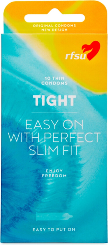 Tight Kondomer 10-pack - Klar