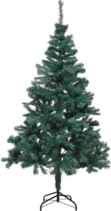 Juletre med metallstativ grønn 210 cm