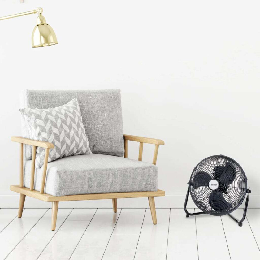 Gulvvifte 35 cm 55 W svart DFA30