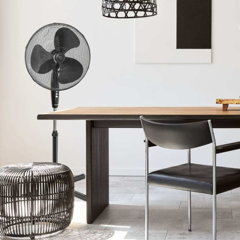 Gulvvifte 45 cm 45 W svart ASV45Z