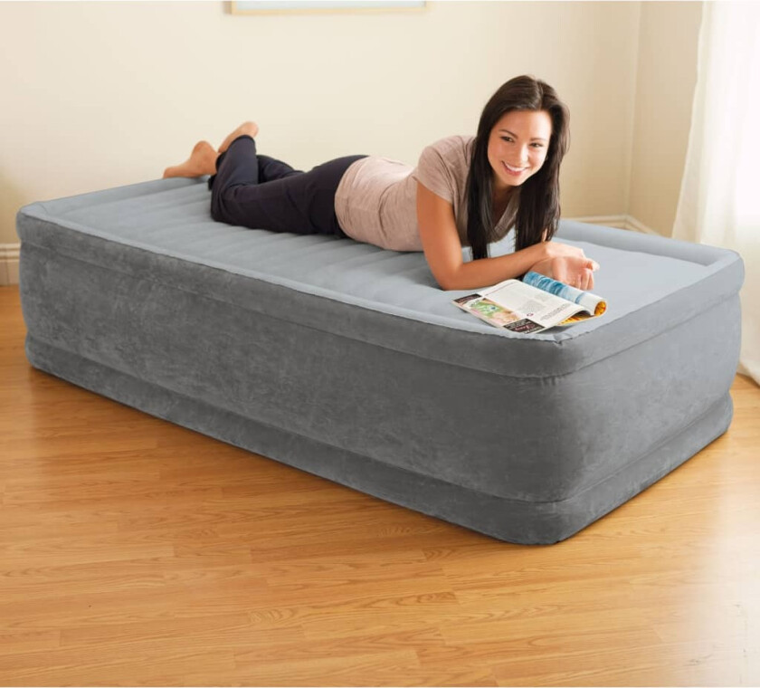 Intex Luftmadrass Dura-Beam Deluxe Comfort Plush twin 99x191x46 cm