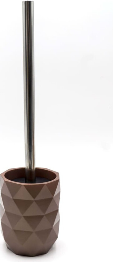 Toalettbørste Joyce metallisk mørkebrun