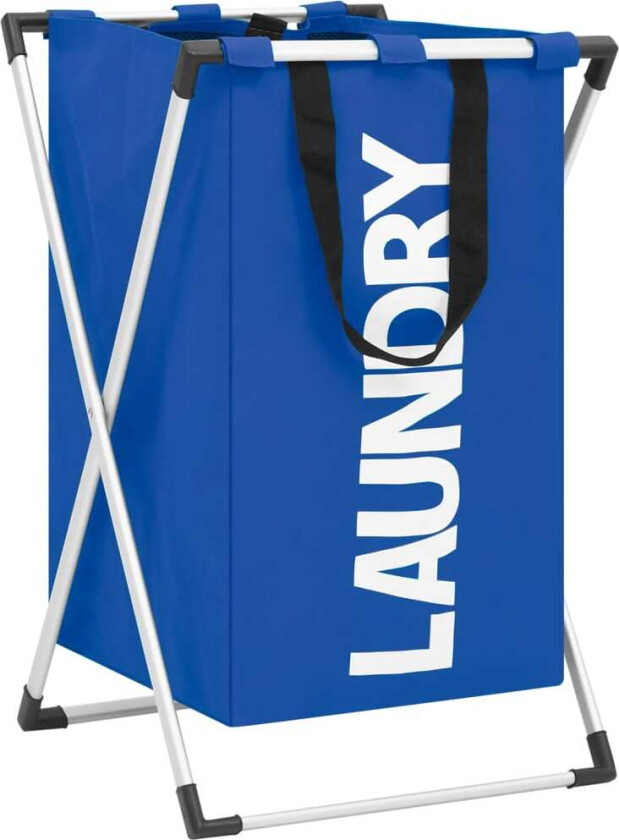 Skittentøyskurv blå