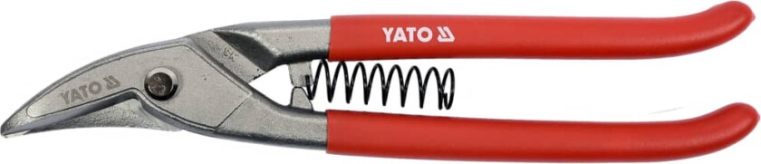 Sirkulær platesaks med stempel 260 mm rød