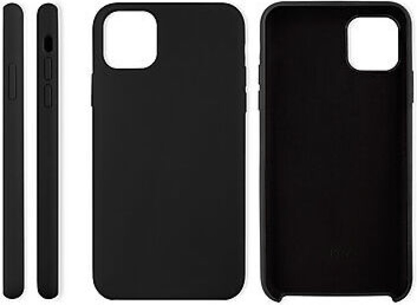 iPhone 11 Silikondeksel - Svart