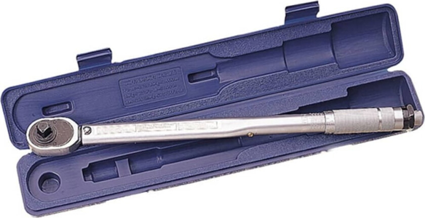 Firkantet skralle momentnøkkel 1/2" sølv 30357