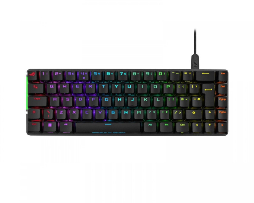 Asus Rog Falchion Ace Mekanisk Tastatur Rgb [Rog Nx Red] - Svart