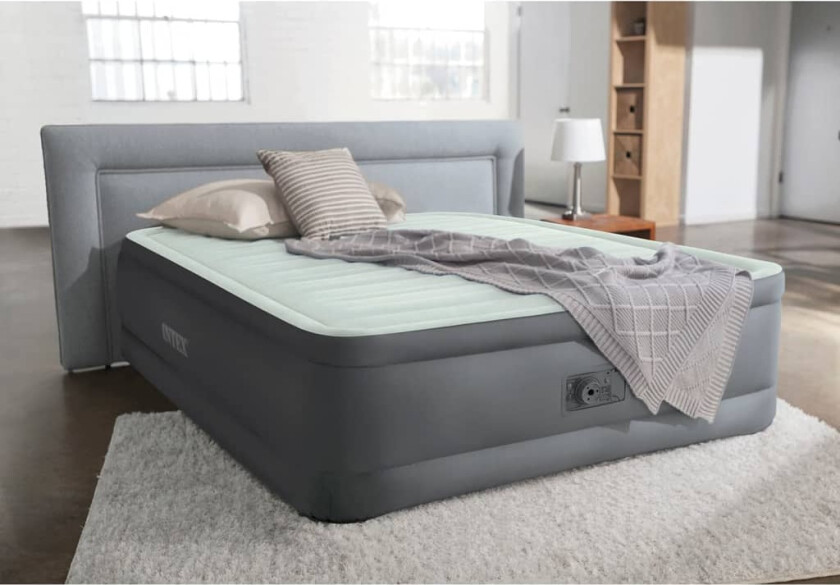 Luftmadrass queen 2 personer 203x152x46 cm